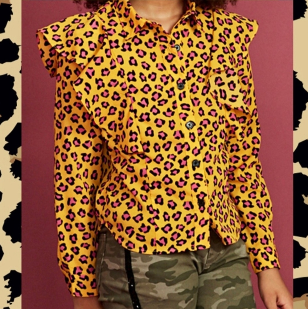 Cheetah Print Shirt